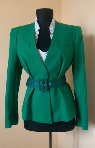 Escada green virgin wool - green,