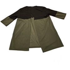 Womens Black And Khaki