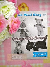 LARGE PRINT Vintage Knitting