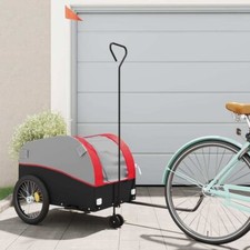 Bike Trailer Black and Red