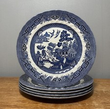 5x Royal Wessex  Blue Willow -