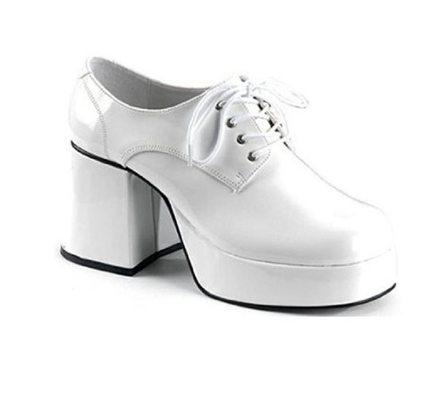 White disco shoes - white,
