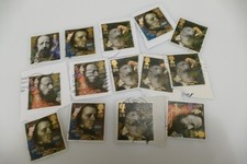 14 Tennyson poetry British UK commemorative postage stamps  postal Philately