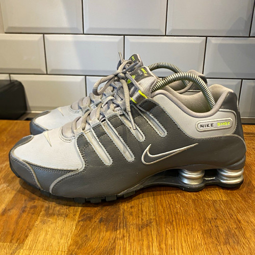 Nike shox grey volt - nike,