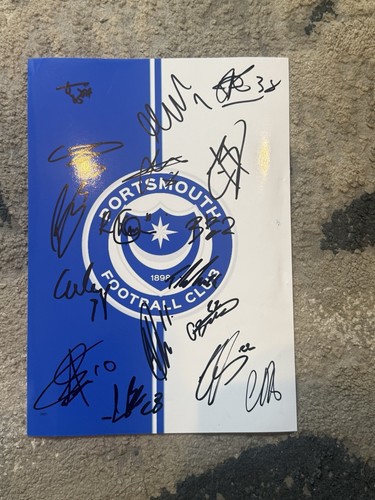 Portsmouth squad signed 27 - squad,