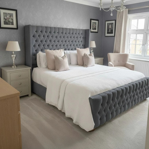 Reinforced divan bed set - bed,