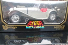 BURAGO JAGUAR  1937 SS100 SCALE 1/18
