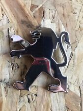 Peugeot 206 CC trunk tailgate boot lid emblem badge logo chrome rear 9637180280