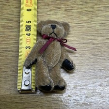 Vintage Small Miniature Teddy Bear Rare collectible Vgc Old Original Stuffed (2)