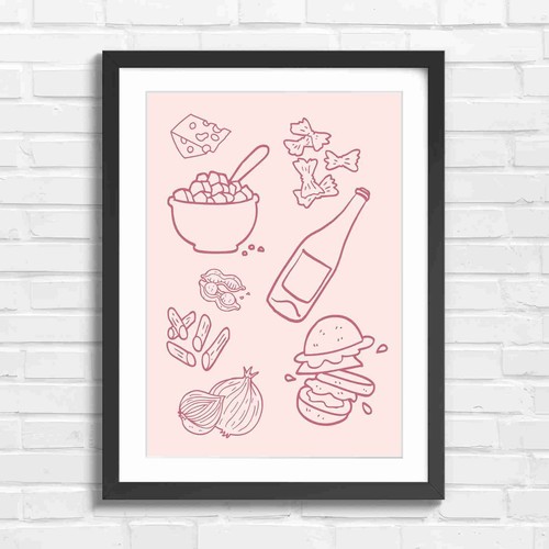 Minimalist food kitchen - minimalist,