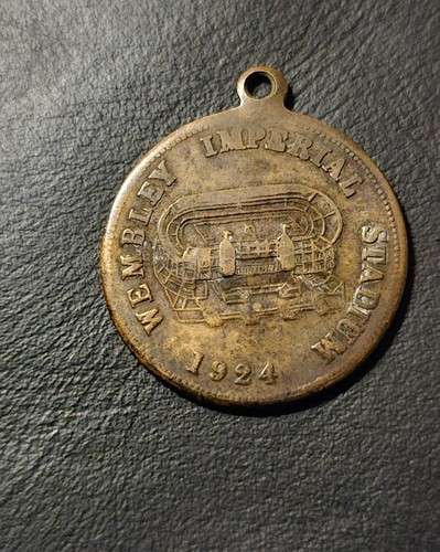 Wembley stadium medallion - stadium, 1924