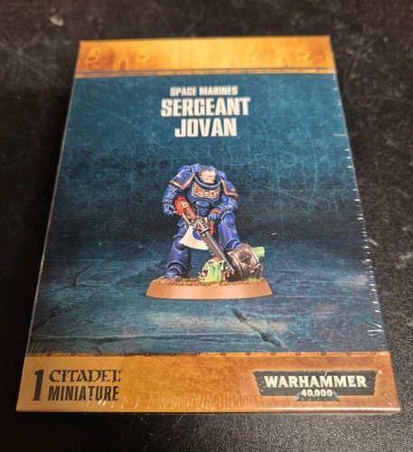 Space marine sergeant - sergeant, jovan