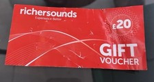 Richer Sounds Gift Voucher for £20