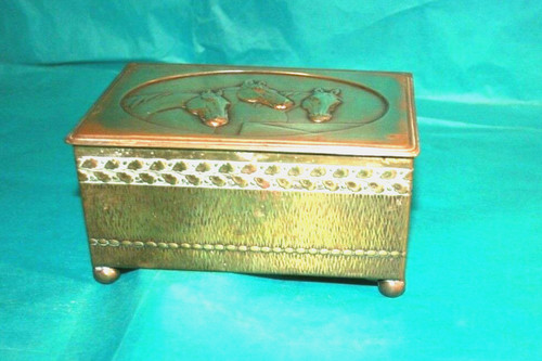 Tea caddy trinket - caddy, box