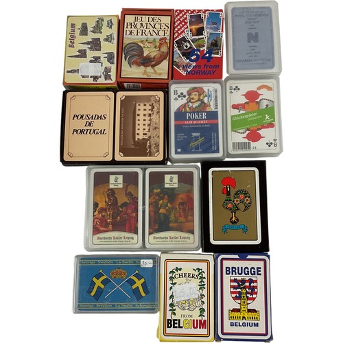 Vintage playing card decks - vintage,