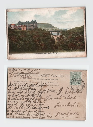 Postcard scarborough from - postcard,