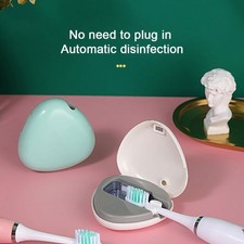 Portable UV Toothbrush Sanitizer with Rechargeable Case Keep Your