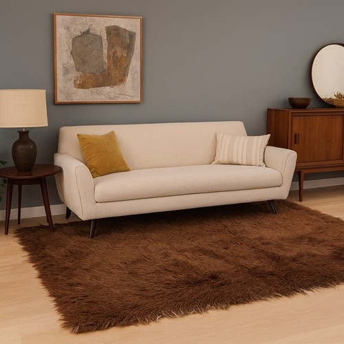 Vintage carpet cotton wool - cotton,
