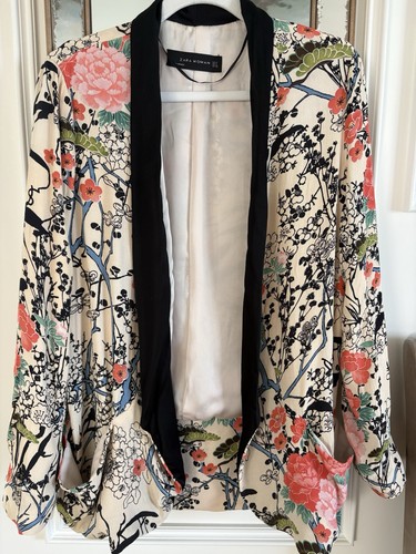 Zara summer floral jacket - jacket, with