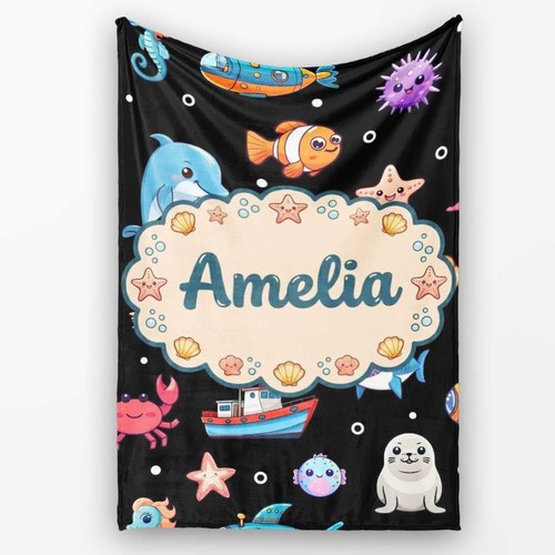 Soft fleece blanket cartoon - soft,