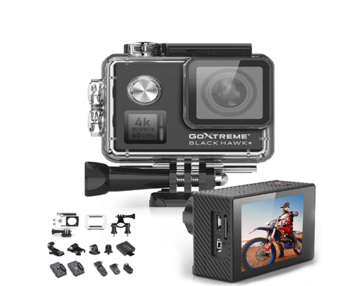 Action camera black - action, 4k