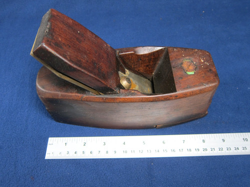 Vintage wooden coffin plane - wooden,