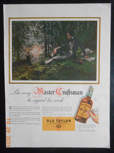 1937 taylor sons old - e.h., &