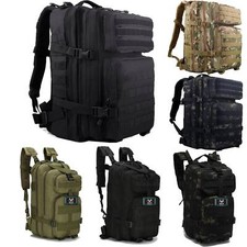 30L 40L Military Tactical Backpack Molle US Army Rucksack Outdoor Trekking Bag