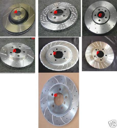 Golf gti drilled - drilled, grooved