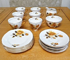 Vintage Royal Imperial Fine Bone China Tea Set 20 Pieces