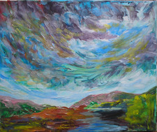 Original contemporary acrylic