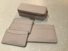 Stackers Zipped Travel Medium Classic Jewellery Box with 3 Credit Card Wallets