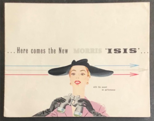Morris isis car - morris, brochure