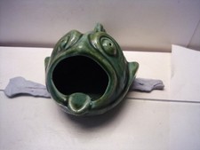 Dartmouth Pottery Devon grotesque Ash Tray Vintage 13 cm FISH