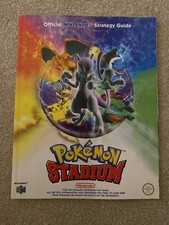 Pokemon Stadium: Official Nintendo 64 Strategy Guide (2020) N64 Book