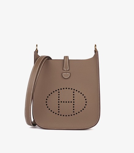 Hermès etoupe epsom leather - hermès,