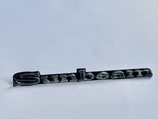Sunbeam insignia from the 1960's or early 1970's badge 17cm