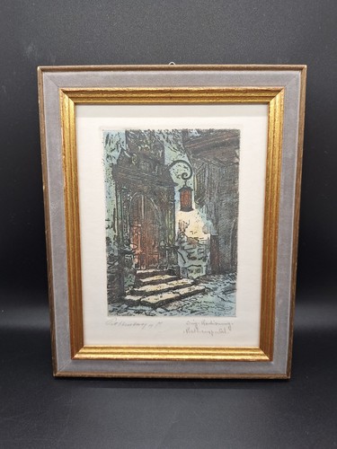 Vintage colored rothenburg - vintage,