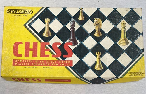 Chess spears vintage 1970s - chess,