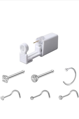 Disposable nose piercing kit - disposable,