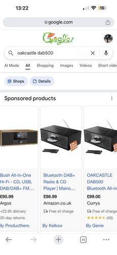 Oakcastle dab500 player - oakcastle,