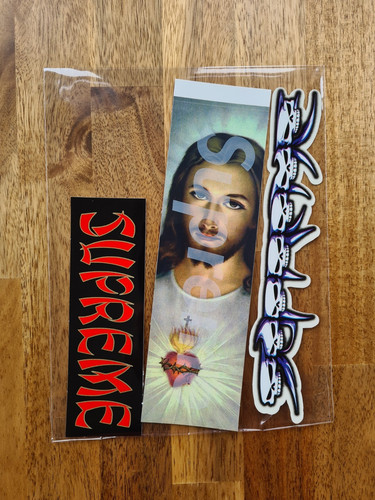 Supreme prayer card box - logo, /