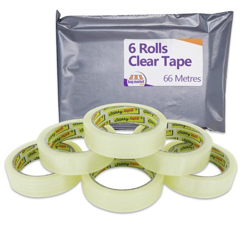 Rolls strong clear cellotape - rolls,