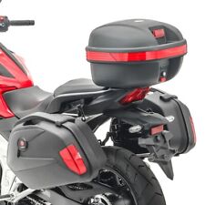 Set SB22 Motorcycle panniers + rack + Top Box universal Bagtecs