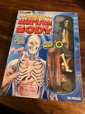 SMARTLAB Squishy Human Body - Kids Educational Model Science Toy Kit/Book