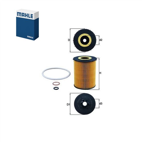 Mahle engine oil - oil, filter