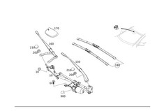 Mercedes-Benz Genuine Wiper