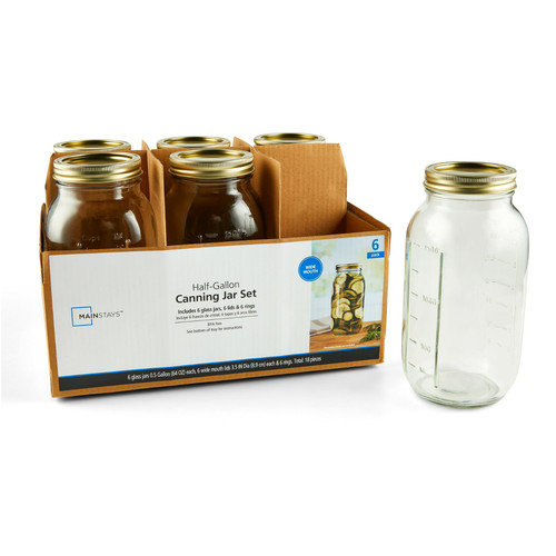 Mainstays mason jars - mainstays,