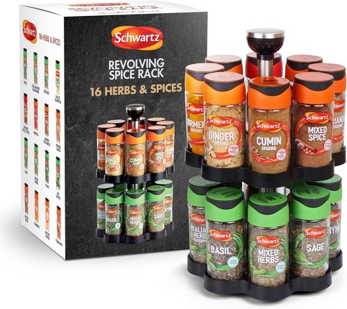 Schwartz rotating spice rack - schwartz,