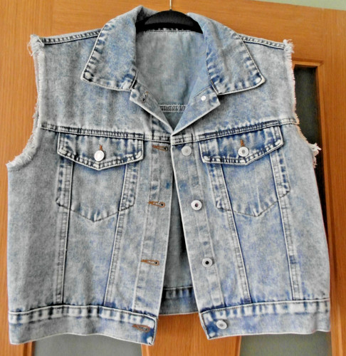 Ladies washed light blue - washed,
